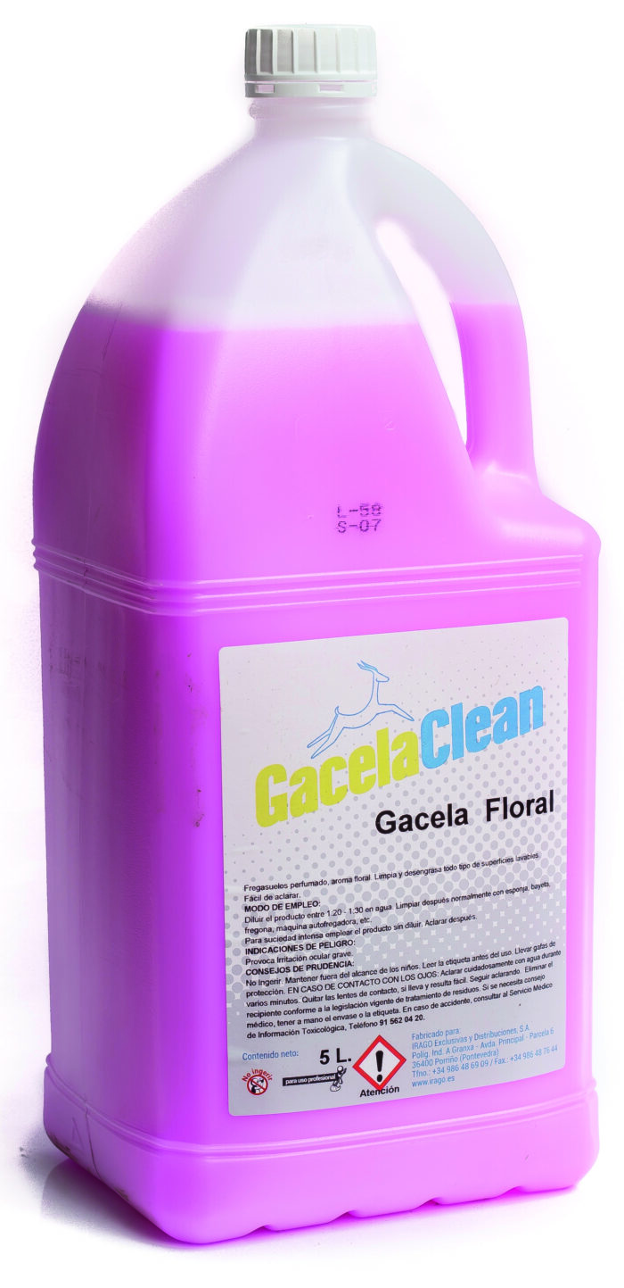 BOTE 5 L. GACELA FLORAL