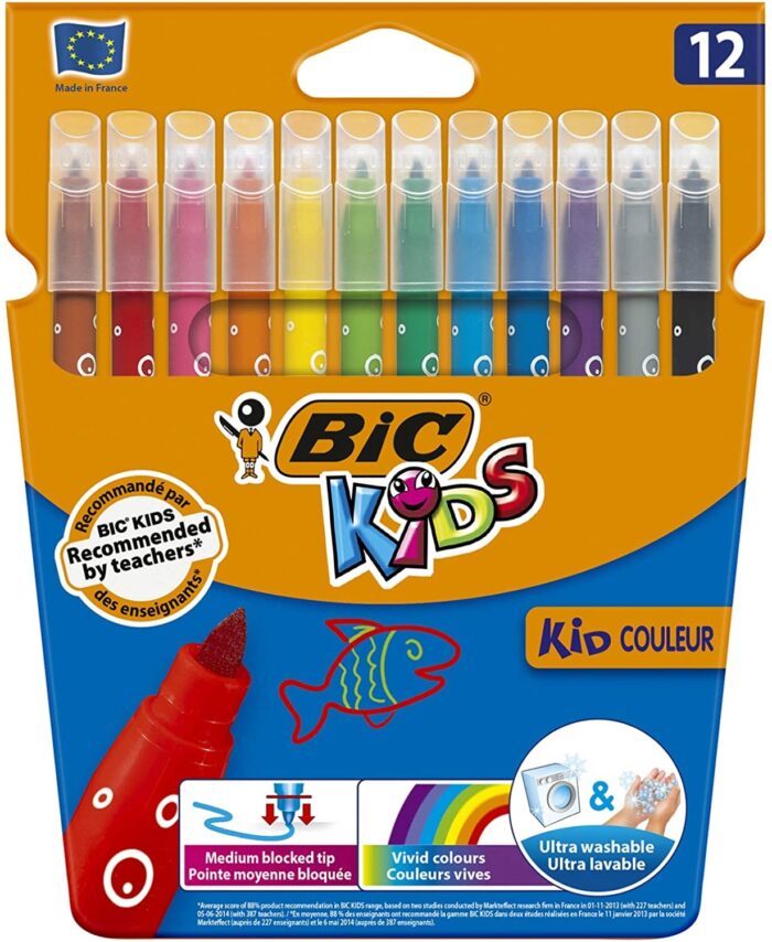 ROTULADOR BIC KID COULEUR 12COLORES