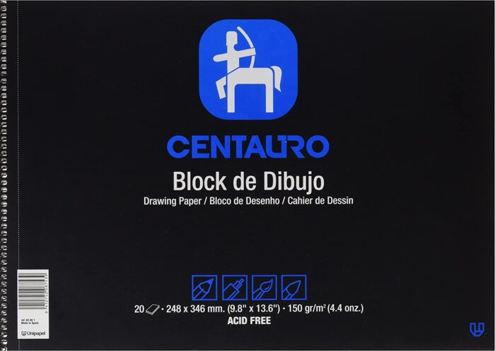 UNP BLOCK DIBUJO CENTAURO 20HFO P.82061