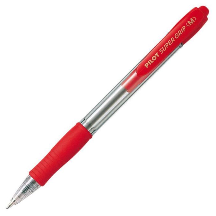 BOLIGRAFO PILOT SUPERGRIP ROJO