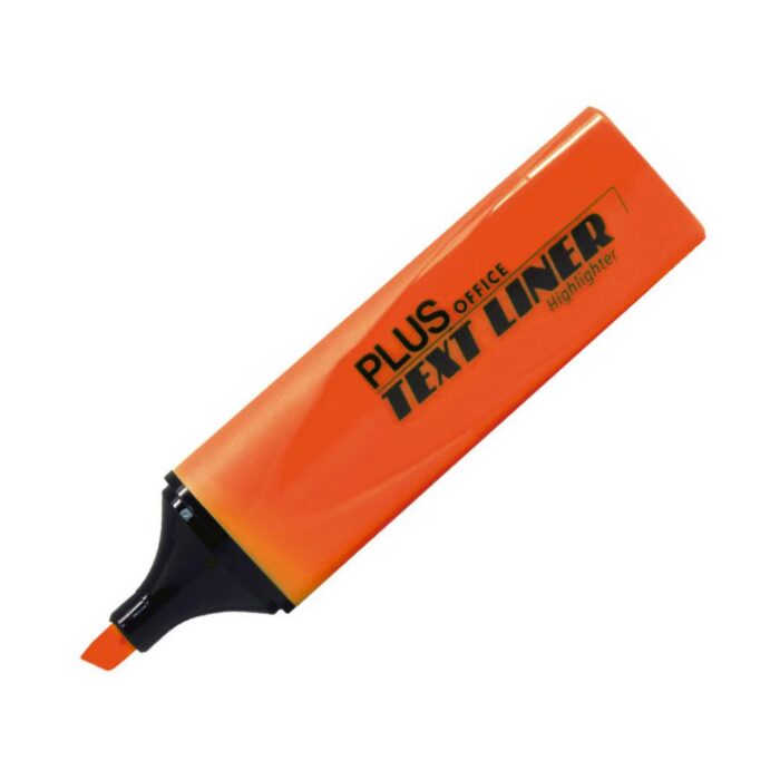 FLUORESCENTE PLUS TEXT LINER 3.2 NARANJA