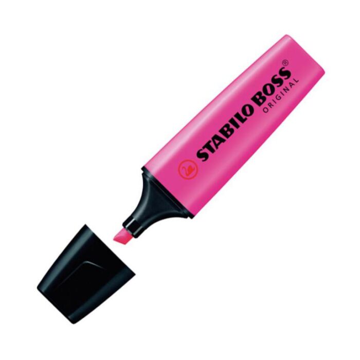 FLUORESCENTE STABILO BOSS ROSA