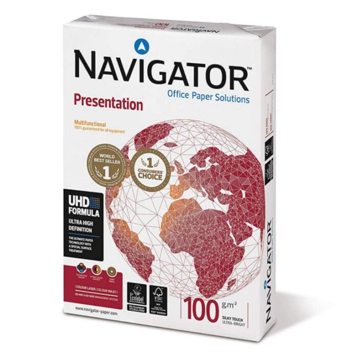 PAPEL NAVIGATOR A4 BLANCO 100GR /500H