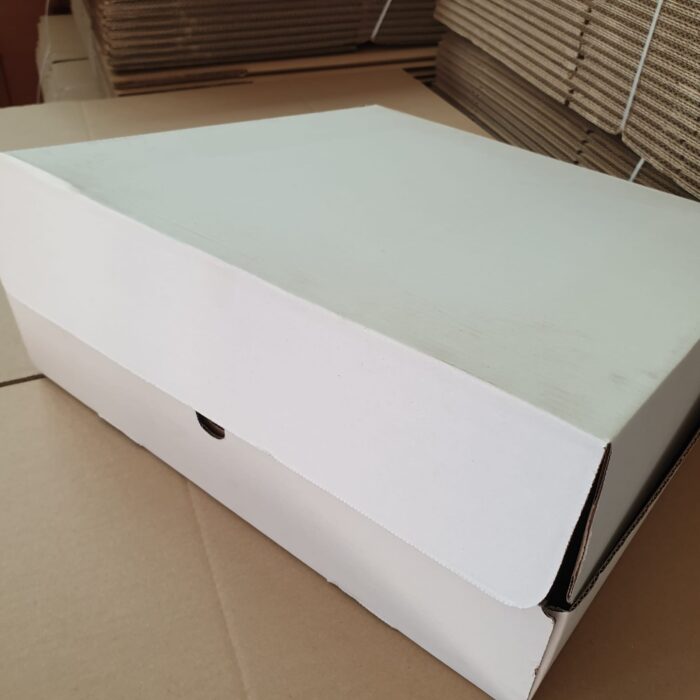 (10) #CAJA POSTAL BLANCA 410x410x90