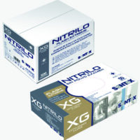 CAJA 100 GUANTES NITRILO TALLA M AZUL - Imagen 2
