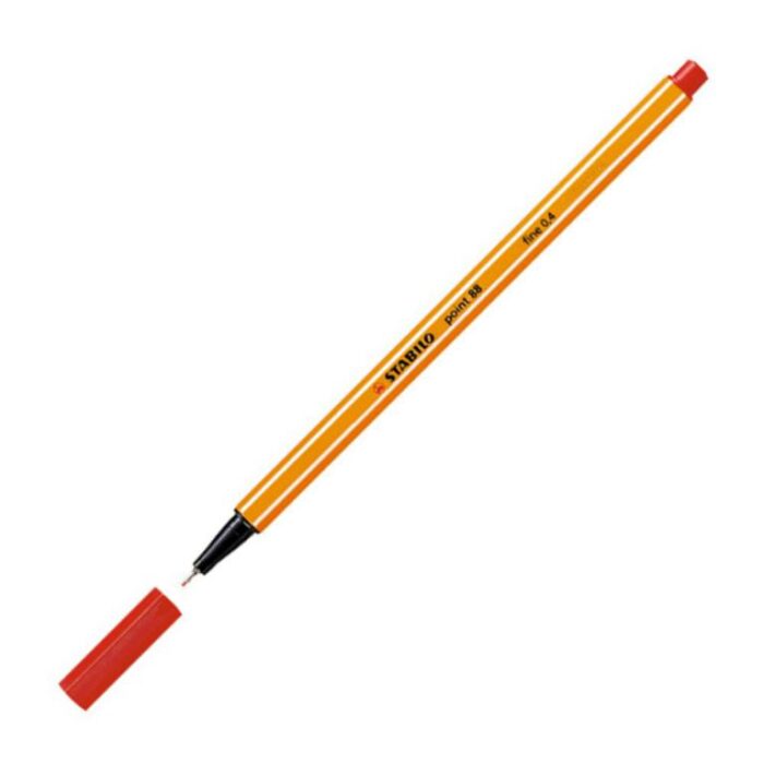 ROTULADOR STABILO POINT-88 ROJO
