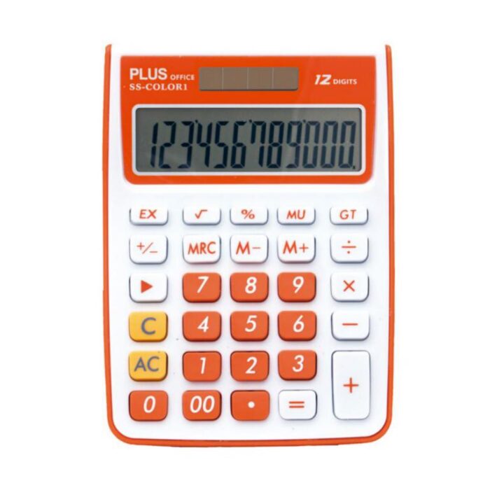 CALCULADORA PLUS SS-COLOR 1 NARANJA