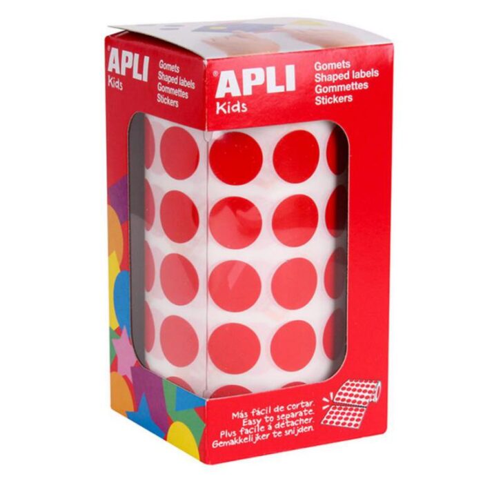GOMETS APLI CIRCULO 15,0 ROJO