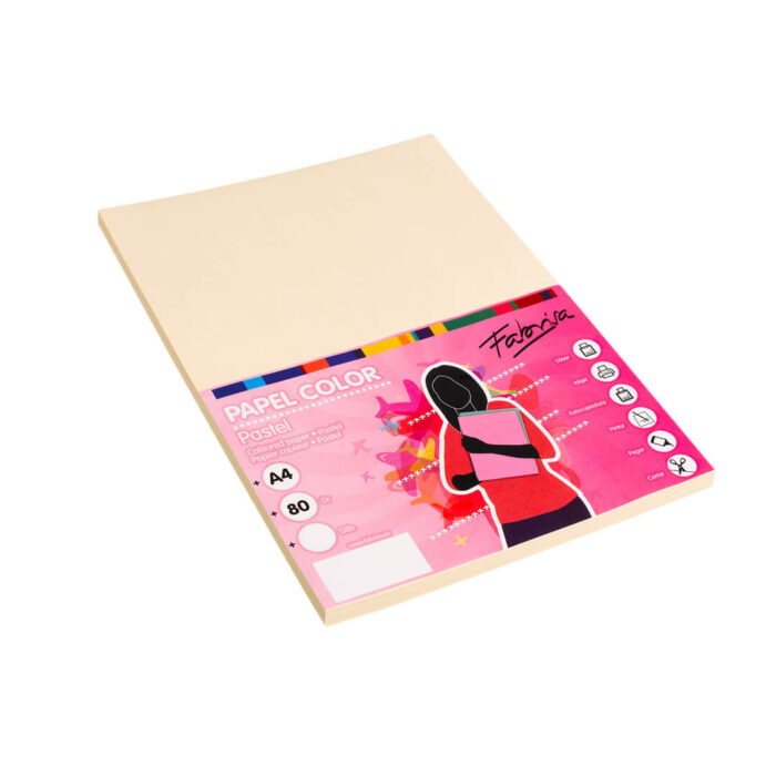 PAQ. 100H PAPEL 80G A4 MARFIL