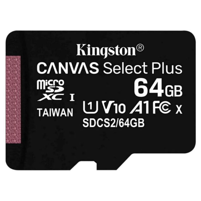TARJETA MEMORIA KINSGT MICROSDXC 64GB (0,24€ canon digital incluido)