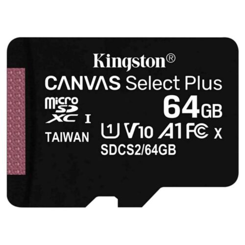 TARJETA MEMORIA KINSGT MICROSDXC 64GB (0,24€ canon digital incluido)