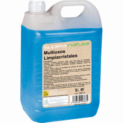 BOTE 5L LIMPIACRISTALES SUPERA MULTIUSOS
