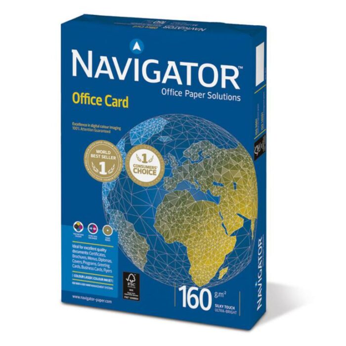 PAPEL NAVIGATOR A4 BLANCO 160GR/250H