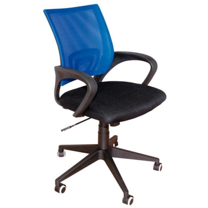SILLA MAKRO MESH BASIC AZUL