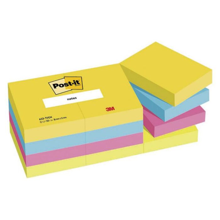 NOTA ADH.POST-IT 38X51 12X100H ENERGI