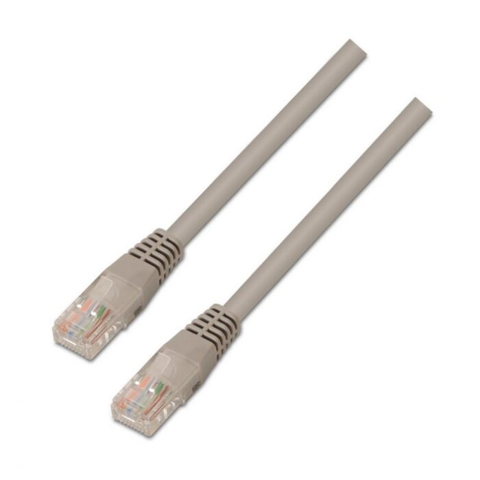 AISENS CABLE DE RED LATIGUILLO RJ45 CAT.6 UTP GRIS 5M